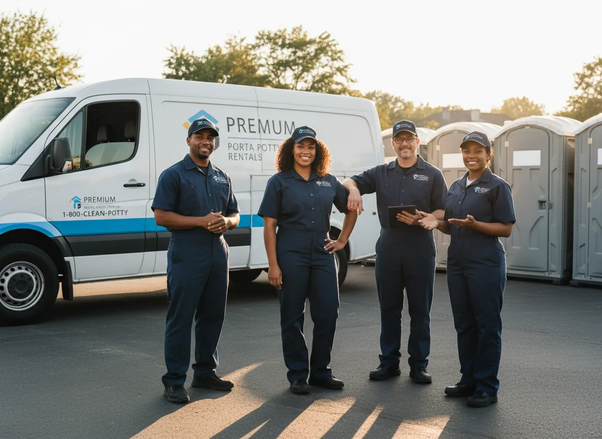 VIP Portable Toilets company in Rowley, IA